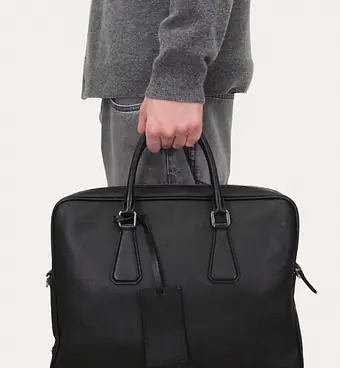 PRADA Leather Briefcase - Master