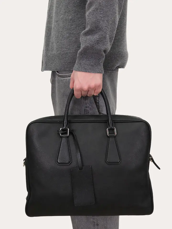PRADA Leather Briefcase - Master